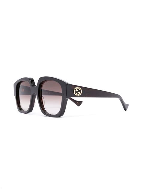 specialized fit square-frame metal sunglasses gucci afterpay|Gucci.